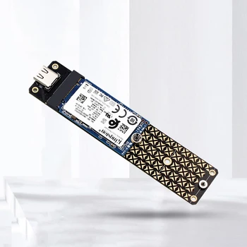 Твердотельный диск M.2NGFF SSD К USB-адаптеру JMS580 С чипом M.2 К USB3.1 Конвертер Считыватель Поддерживает SSD Размером 2230/2242/2260/2280