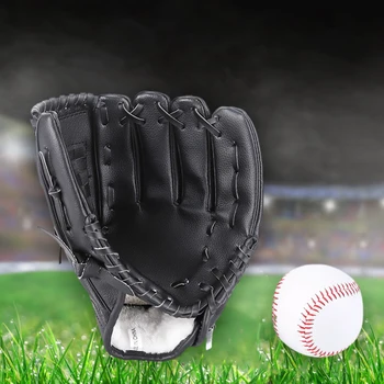 Новые бейсбольные перчатки из ПВХ, молодежные бейсбольные перчатки для софтбола, полевые рукавицы для праздничного подарка на День рождения