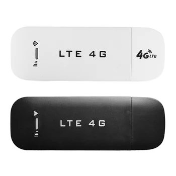 Беспроводной USB-ключ 4G LTE, портативный мобильный широкополосный высокоскоростной модем 150 Мбит/с, флешка со слотом для SIM-карты для ноутбуков