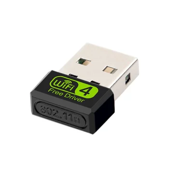 Мини-USB WiFi Адаптер 150 Мбит/с Wi-Fi Адаптер для ПК USB Ethernet WiFi Ключ 2.4 G Сетевая Карта Antena Wi Fi Приемник