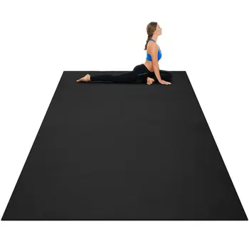 Большой коврик для йоги толщиной 6 'x 4' x 8 мм, тренировочные коврики для домашнего тренажерного зала