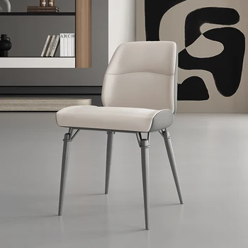 Современный складной стул Обеденный стол в скандинавском стиле Эргономичный стул Современный компьютерный стол Sillas Кухонная мебель