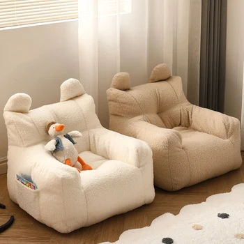 Детский диван, маленький диван, мультяшное сиденье для мальчика и девочки-принцессы