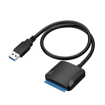 Адаптер SATA-USB Кабель USB 3.0-Sata 3 для жесткого диска 2,5 дюйма 3,5 дюйма