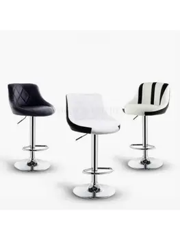 Барный стул кресельный подъемник современный минималистичный стул домашний барный стул высокий стул со спинкой для скамейки высокий стул