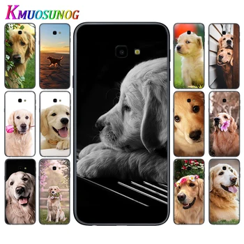 Милый чехол для собаки Золотистого Ретривера Samsung Galaxy J8 J7 Duo J6 J5 Prime J4 Plus J3 J2 Core 2018 2017 2016 Чехол Для Телефона