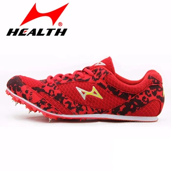 Тренировочные спортивные кроссовки для мужчин Шипы Обувь для спринта по легкой атлетике Обувь для гвоздей Мужская Женская спортивная обувь Кроссовки
