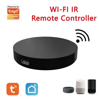Новый интеллектуальный ИК-пульт дистанционного управления TUYA Smart WiFi Tuya для умного домашнего управления телевизором, DVD, AUD, AC Работает с Amzon Alexa Google Home