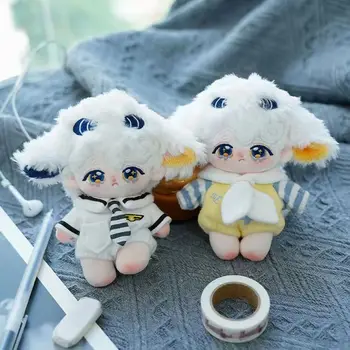 10 см Мини-милые плюшевые куклы-игрушки Little Sheep серии Seastar / Хлопковая кукла нормального телосложения с ухом животного и хвостом для девочки, подарок на День рождения малышу