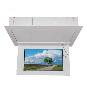 65-дюймовый потолочный кронштейн для телевизора Регулируемые потолочные подставки Моторизованное крепление для телевизора Выдвижной подъемник для телевизора Аудиовизуальное оборудование