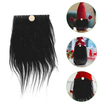 Малыш с волосами, бородой Гнома, деревянным шариком, поделками из искусственного меха с шариками для волос, аксессуарами для Хэллоуина, малыш-гномик