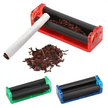 1PC руководство сигарета делая машину портативный прокатки трубы табака инжектор двухтактный производитель сигарет наполнитель устройство для инструментов
