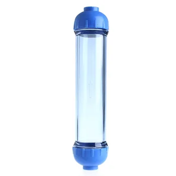 Фильтр для воды Очиститель воды Прозрачный корпус обратного Осмоса, заполняющий универсальную фильтрующую трубку, Комплект деталей корпуса DIY T33
