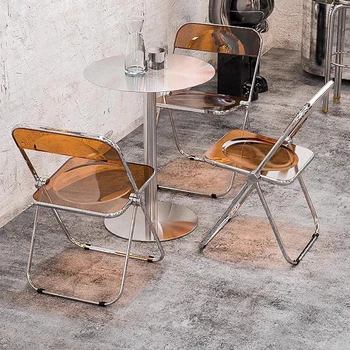 Уникальный минималистичный обеденный стул Итальянская кухня Удобные Напольные Салонные стулья Современная квартира Cadeiras De Jantar Мебель для дома