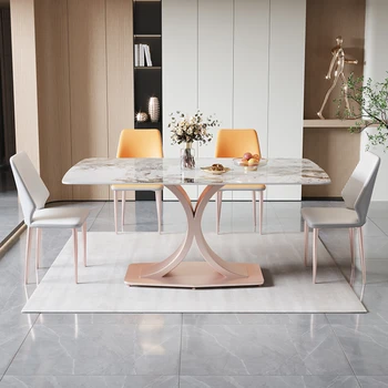 Журнальный обеденный стол-трансформер Кухонный Мраморный Каменный Садовый Легкий стол для кемпинга Пляжные комплекты мебели Zestawy Do Jadalni