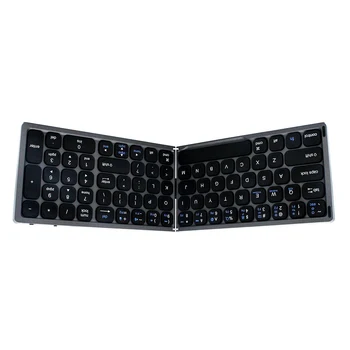 Складная клавиатура с цифровой клавиатурой, маленькая клавиатура, легкая, пылезащитная, совместимая с Bluetooth, для универсального планшетного телефона