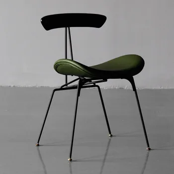 Уникальный роскошный стул Дизайнерский Современный минималистичный Барные стулья на металлических ножках Обеденные стулья Декор гостиной Мебель для патио