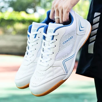 2023 Новые белые теннисные туфли Мужские Уличные Дышащие мужские кроссовки для бадминтона, тренировочные кроссовки, Легкие нескользящие волейбольные кроссовки Мужские