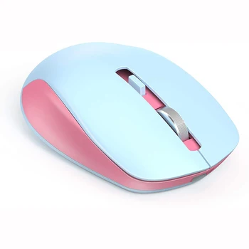 Беспроводная мышь USB 2,4 G для ноутбука, бесшумная мышь, аккумулятор Mause, регулируемая компьютерная мышь с разрешением 800-1200-1600 точек на дюйм